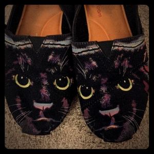 Black Cat Bobs Shoes 9.5